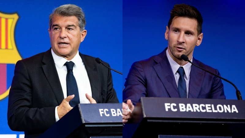 Joan Laporta, Lionel Messi, Barcelona, fùtbol, PSG, deportes