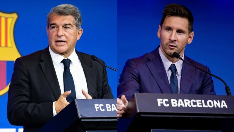 Joan Laporta, Lionel Messi, Barcelona, fùtbol, PSG, deportes