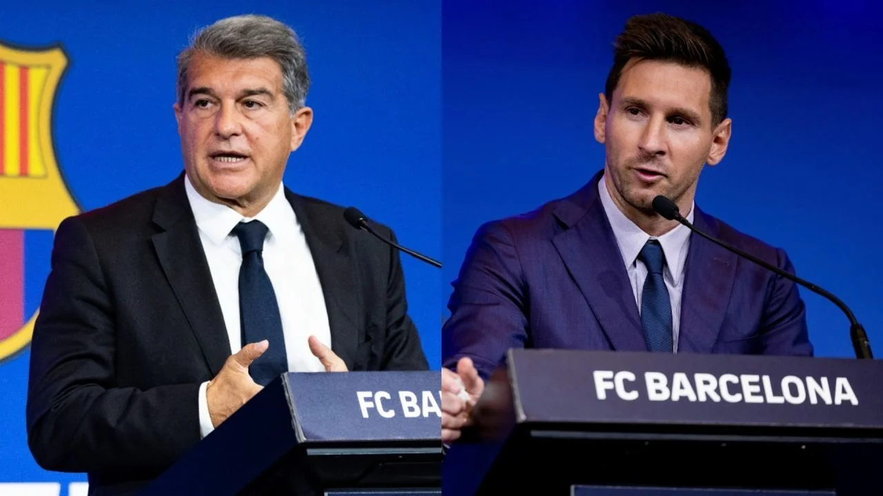 Joan Laporta, Lionel Messi, Barcelona, fùtbol, PSG, deportes