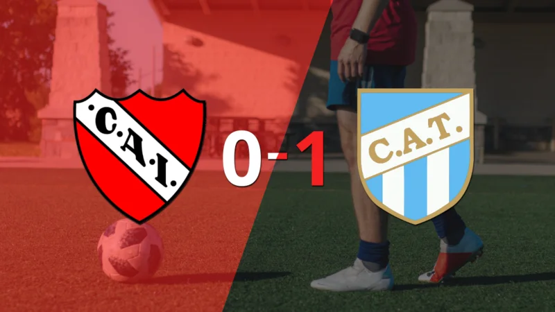 Solitario gol le da triunfo a Atlético Tucumán sobre Independiente