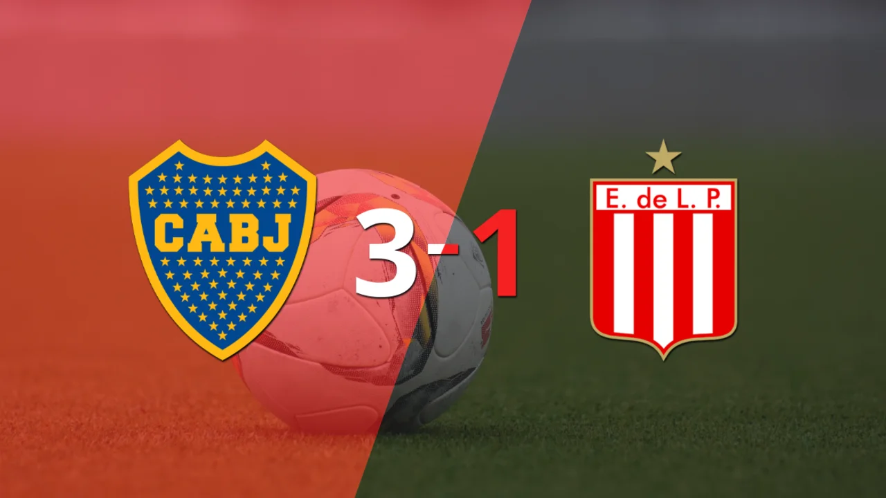Boca Juniors fue más y venció por 3 a 1 a Estudiantes