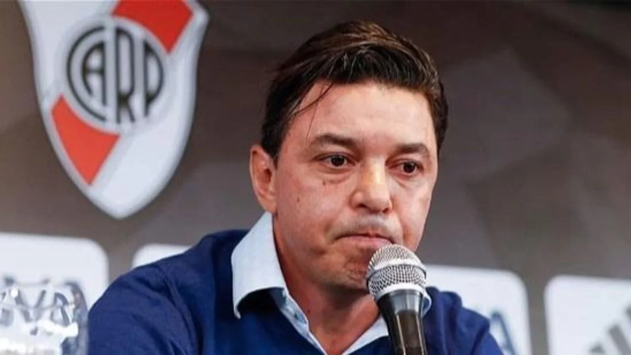 Marcelo Gallardo River Plate Miguel Borja