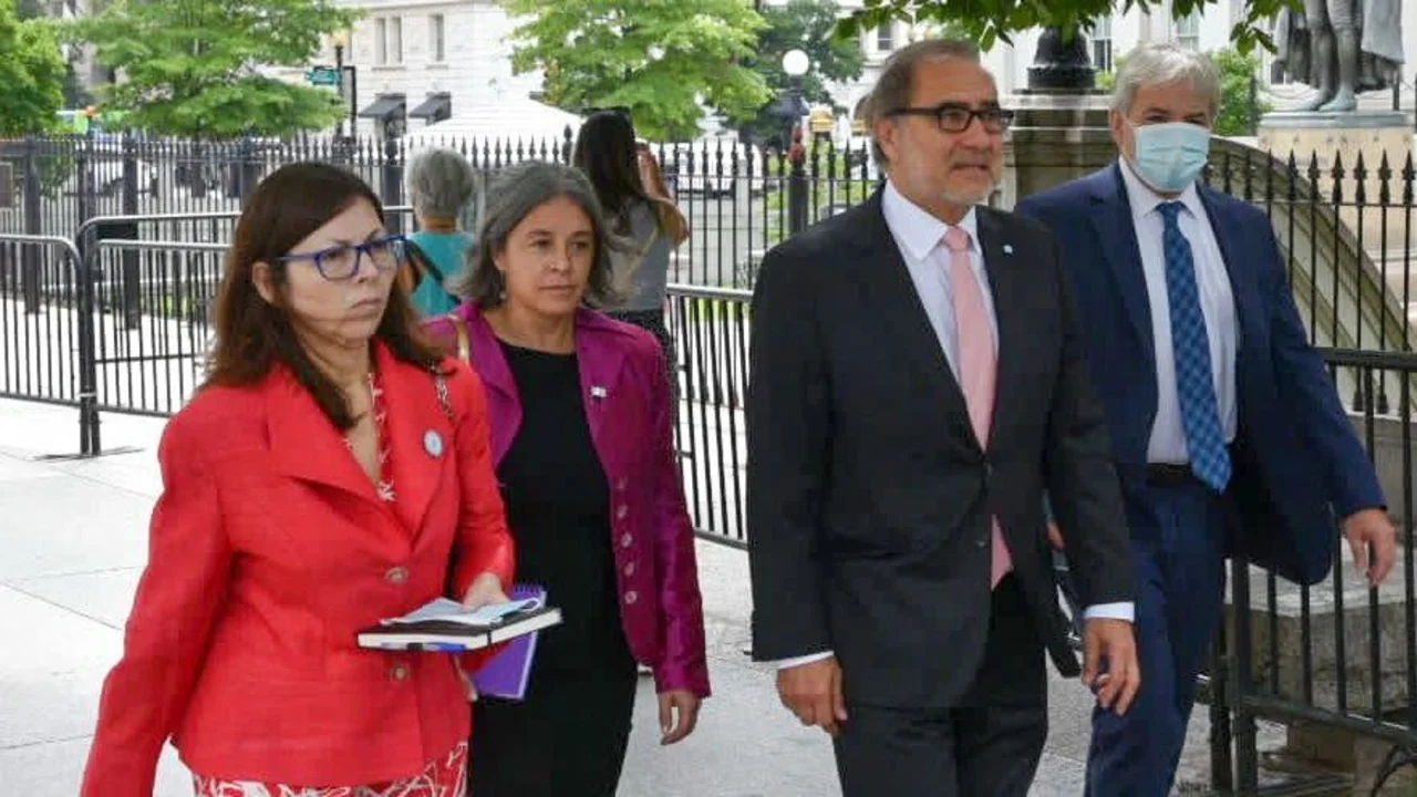 Finalizó la reunión de Batakis con la titular del FMI, Kristalina Georgieva