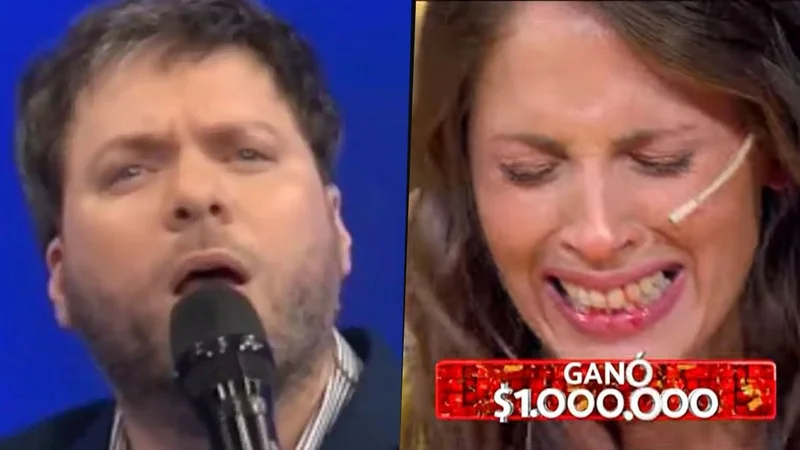 Guido Kaczka quedó sorprendido con una participante de Los 8 Escalones que empezó a sangrar