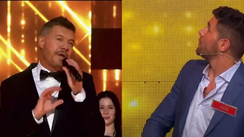 Locho Loccisano y Marcelo Tinelli. Locho Loccisano enfrentó al jurado de Canta Conmigo Ahora. 