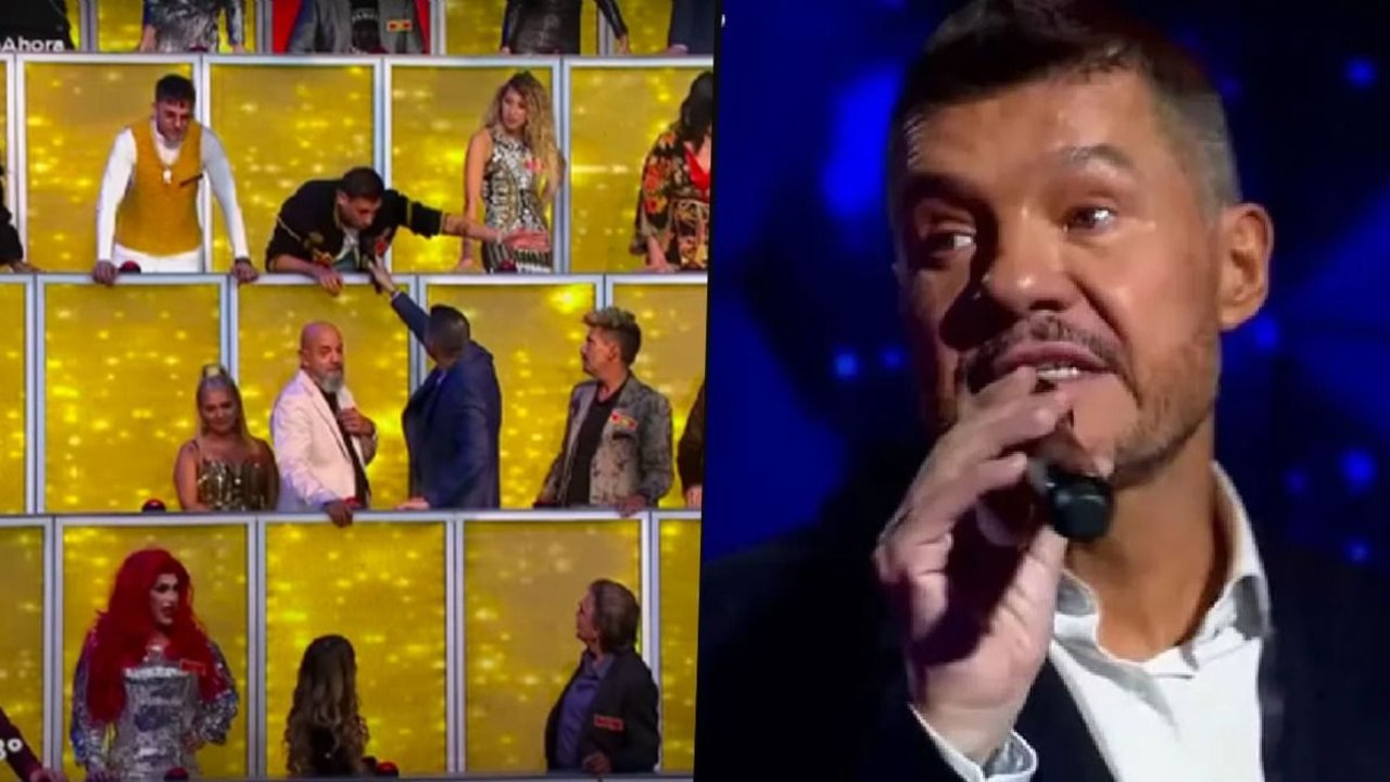 Marcelo Tinelli y el jurado de Canta Conmigo Ahora