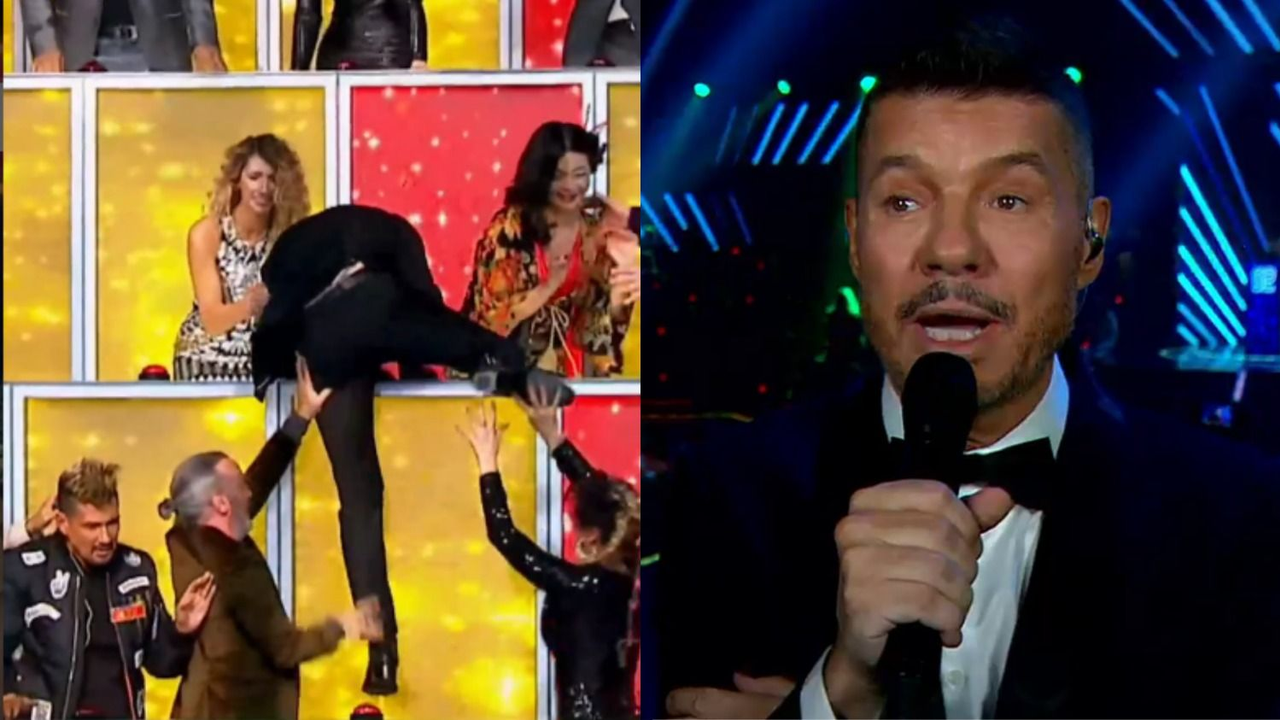 El blooper de Marcelo Tinelli.
