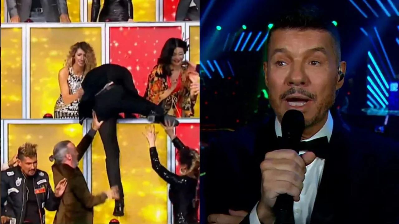 El blooper de Marcelo Tinelli.