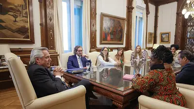 Alberto Fernández recibió a Francia Márquez y dialogaron sobre la agenda en común entre paises Alberto Fernández recibió a Francia Márquez y dialogaron sobre la agenda en común entre paises