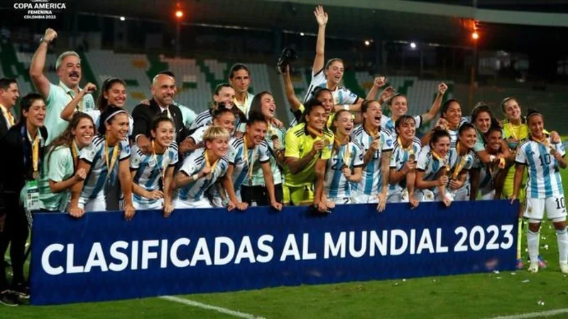 Selección ARgentina femeniana, Copa América Colombia 2022, Mundial 2023 Australia-Nueva Zelanada.