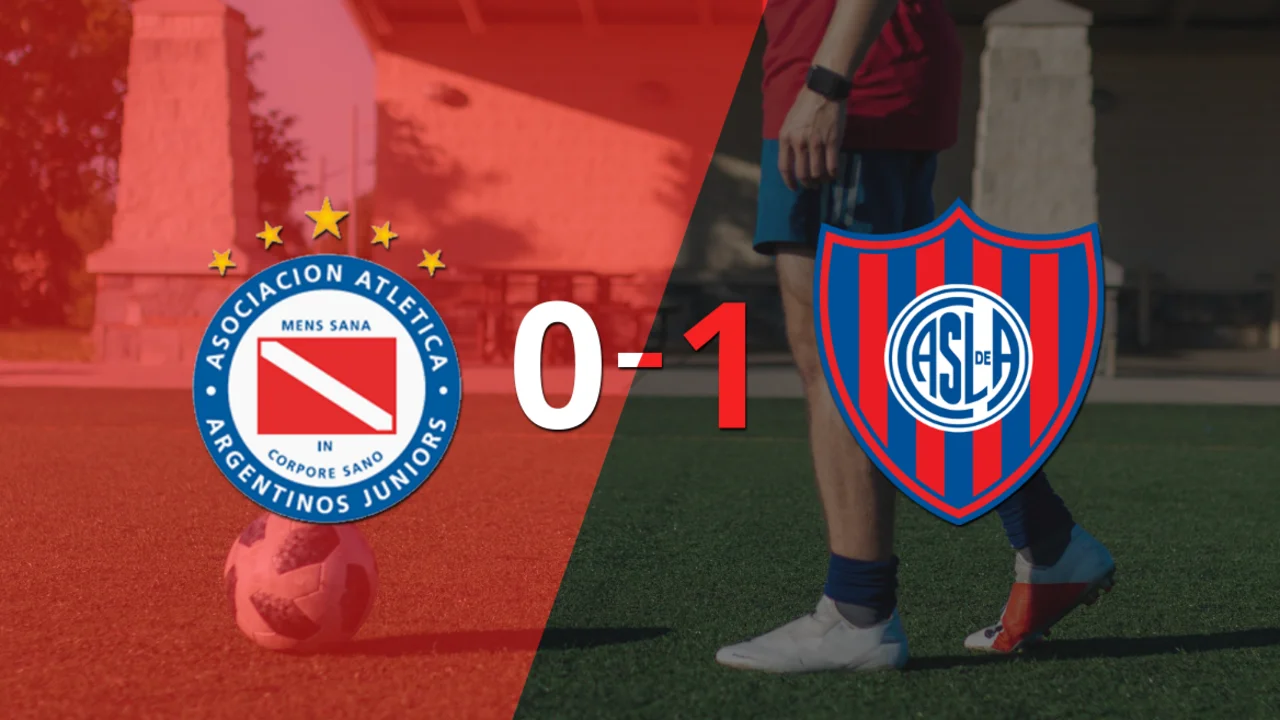 Solitario gol le da triunfo a San Lorenzo sobre Argentinos Juniors