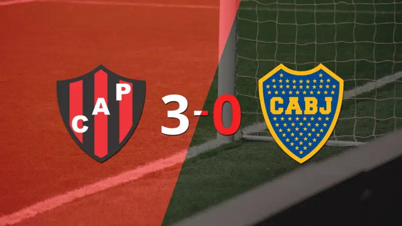 Tranquila victoria de Patronato por 3 a 0 frente a Boca Juniors