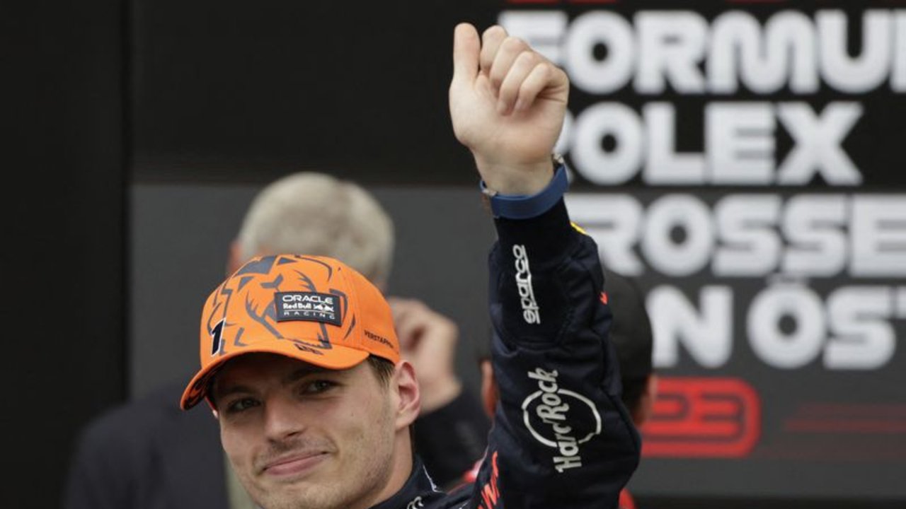 Verstappen se impone con comodidad en carrera sprint de F1 en Austria