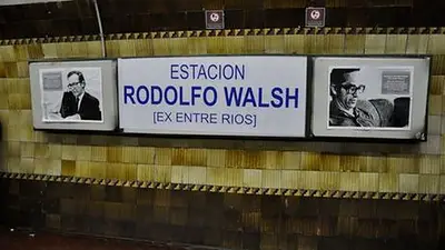 Rodolfo Walsh estación Línea E Entre Ríos Rodolfo Walsh estación Línea E Entre Ríos