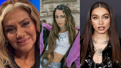 Gladys "La Bomba Tucumana", Tini Stoessel y María Becerra. Gladys "La Bomba Tucumana", Tini Stoessel y María Becerra.