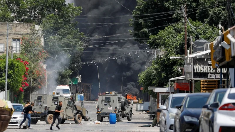 Israel volvió a avanzar sobre una de las principales ciudades palestinas y mató a ocho personas