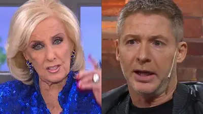 Mirtha Legrand, Adrián Suar Mirtha Legrand, Adrián Suar
