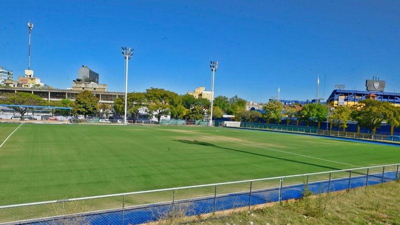 Boca presenta su cancha de hockey sobre césped: habrá exhibición de Leonas y Leones