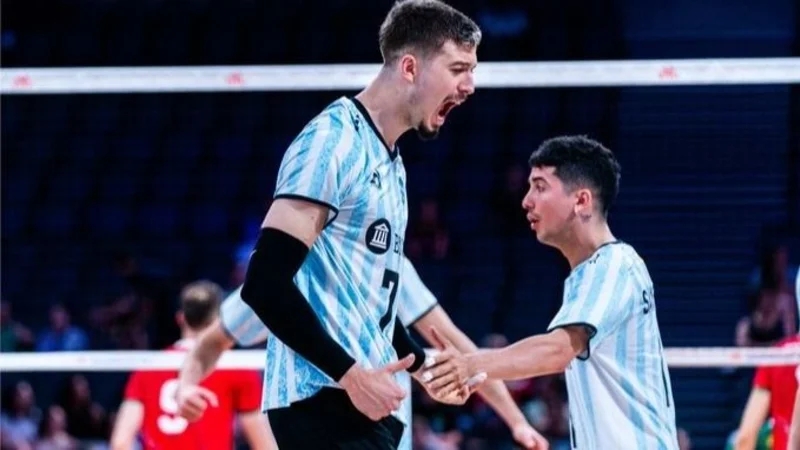 Selección Argentina de vóley vs. Polonia: fecha, hora y TV en vivo del partido por la VNL 2024 