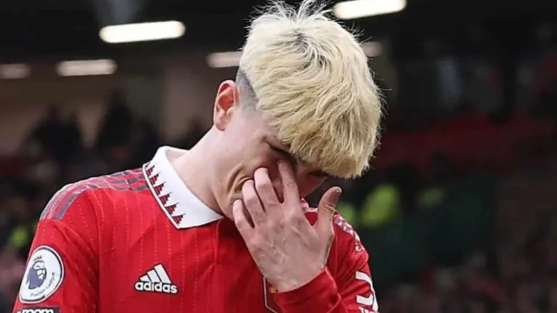 Brutal reacción contra el Manchester United por lo que le hicieron a Garnacho: "Falta de respeto"