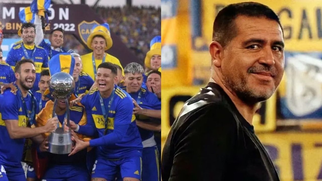 Boca Juniors Juan Román Riquelme Agustín Almendra
