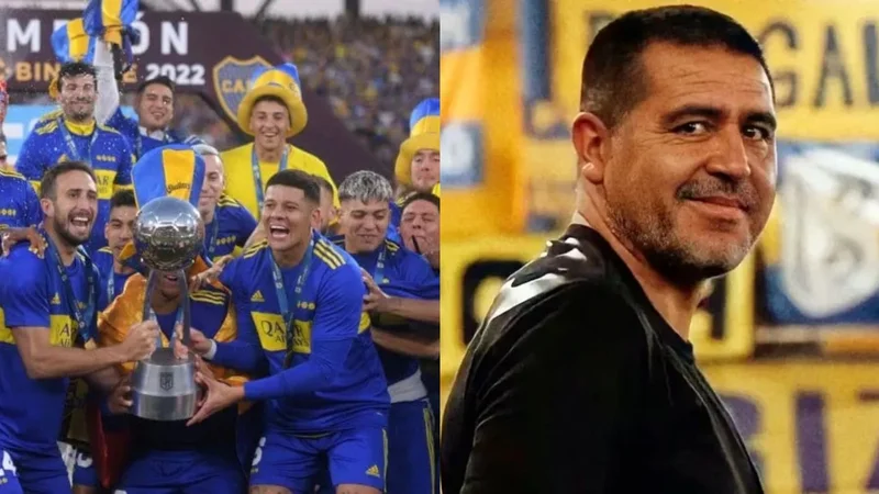 Boca Juniors Juan Román Riquelme Agustín Almendra