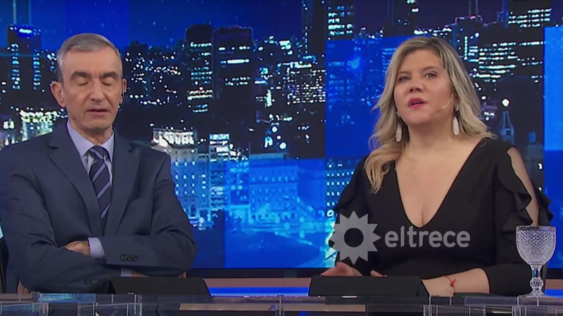 Nelson Castro y Dominique Metzge
