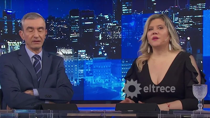 Nelson Castro y Dominique Metzge