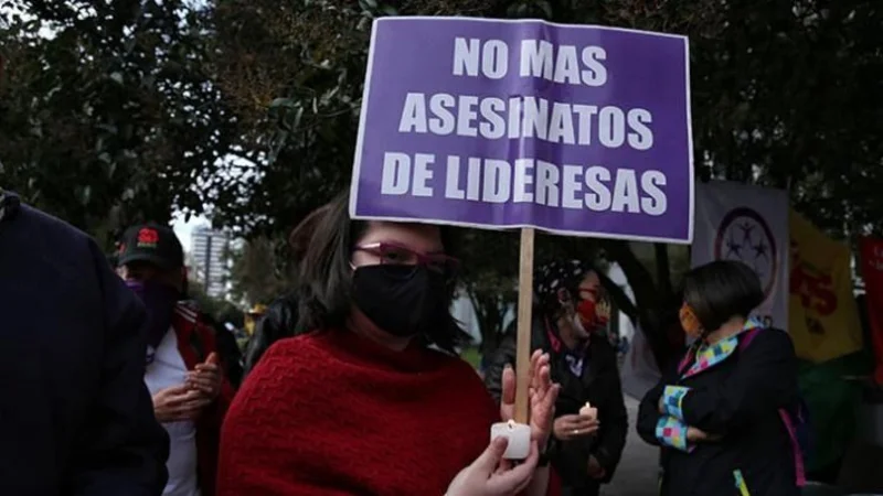 Violencia política en Colombia: 85 defensores de los DDHH asesinados en 2023