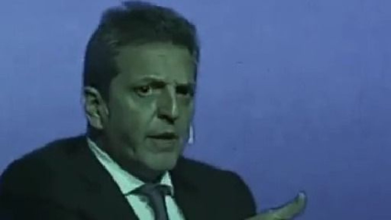 Massa sorprendió a todos con un rap: "En la unión y no en la división"
