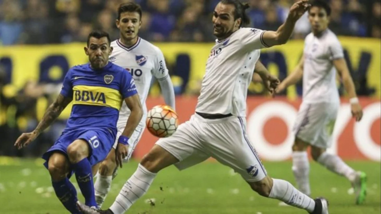 Boca Juniors, Copa Libertadores, Nacional de Montevideo. 
