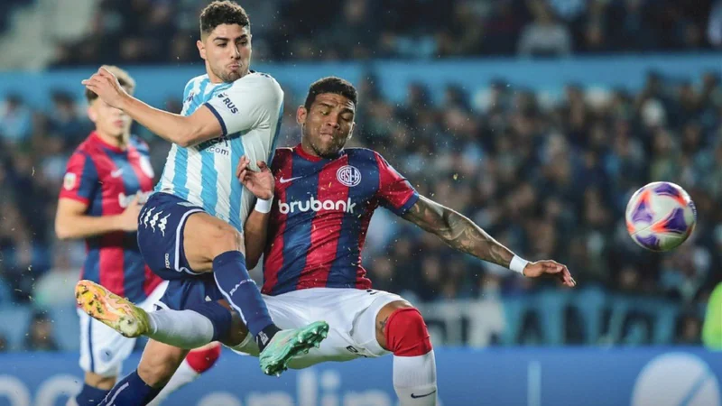 Racing y San Lorenzo empataron en el Cilindro de Avellaneda