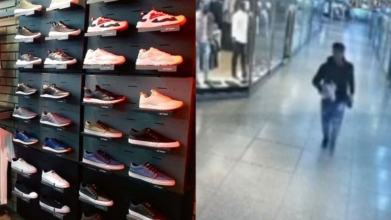 Robo de zapatillas
