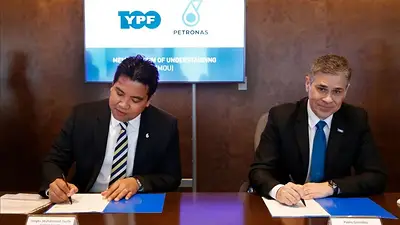 El acuerdo de GNL entre YPF y Petronas podría sumar 13.000 millones de dólares en exportaciones El acuerdo de GNL entre YPF y Petronas podría sumar 13.000 millones de dólares en exportaciones