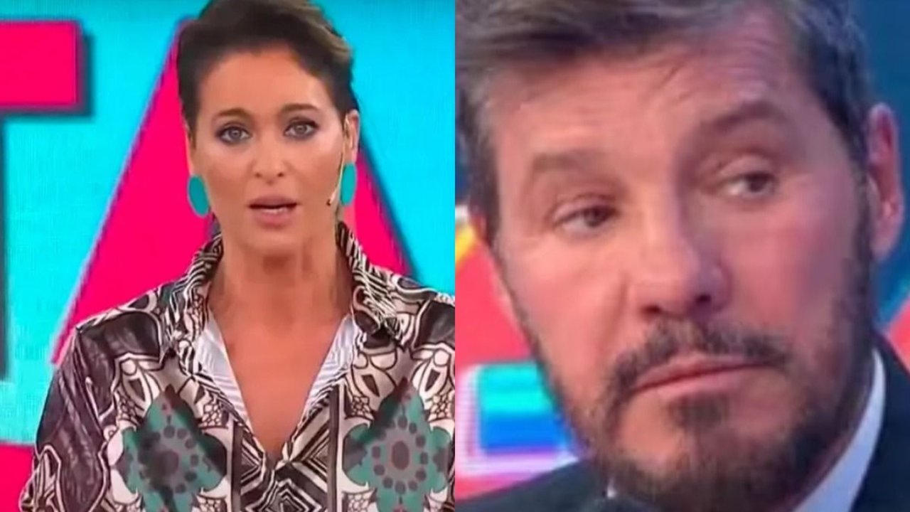 Karina Mazzocco. Marcelo Tinelli