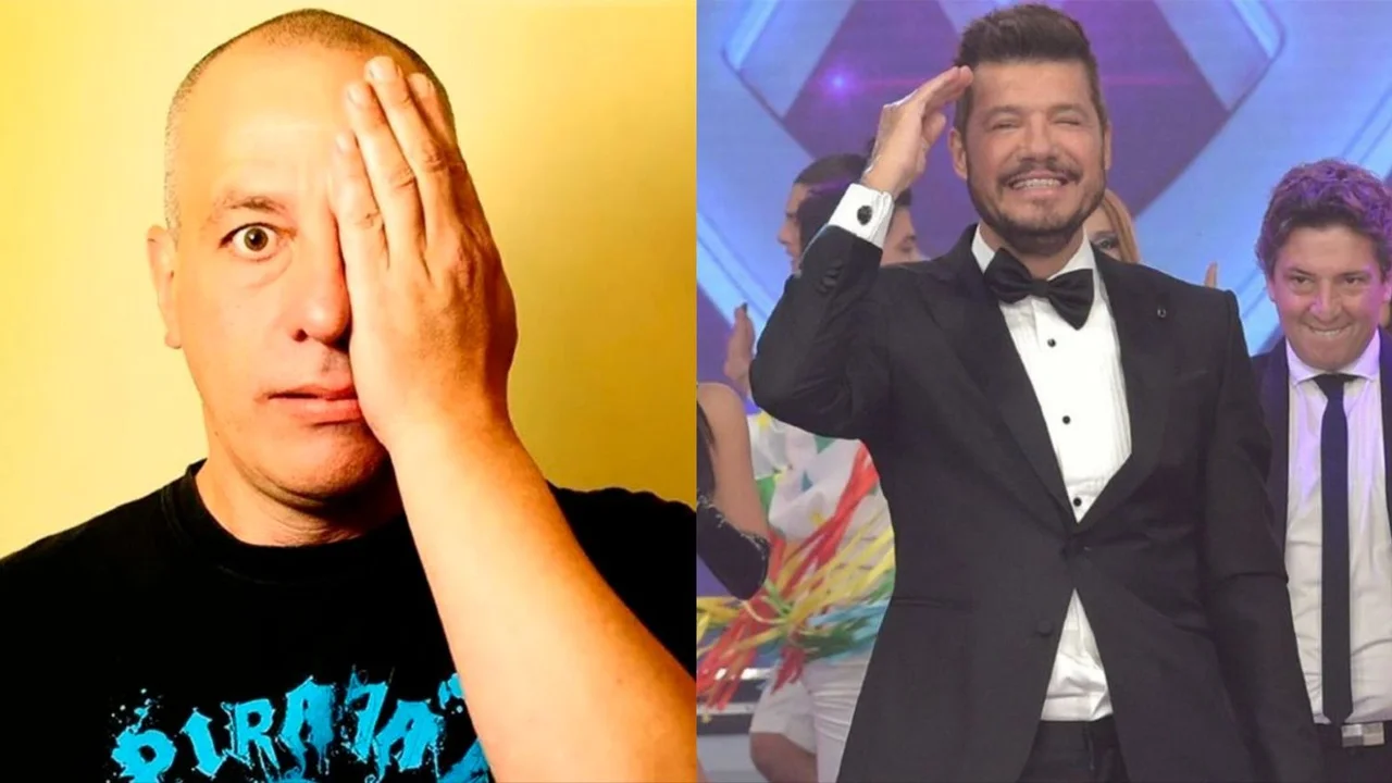 Yayo Guridi y Marcelo Tinelli