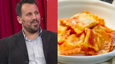 El Ogro Fabbiani sobre los ravioles de su mamá El Ogro Fabbiani sobre los ravioles de su mamá