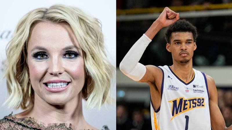 Britney Spears. Victor Wembanyama