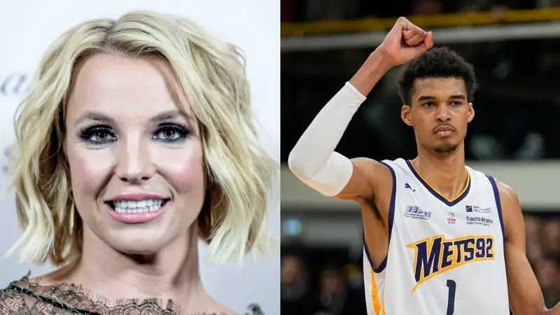 Britney Spears. Victor Wembanyama