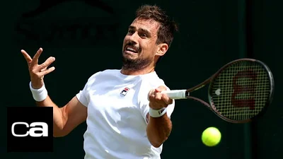 Wimbledon: Guido Pella logró una inesperada victoria y sobrevive en el All England Wimbledon: Guido Pella logró una inesperada victoria y sobrevive en el All England