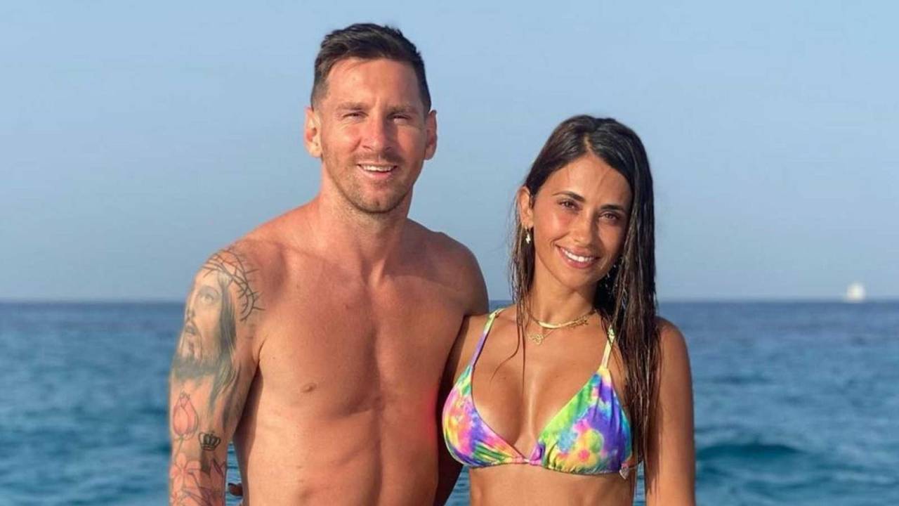 Lionel Messi Antonela Roccuzzo 