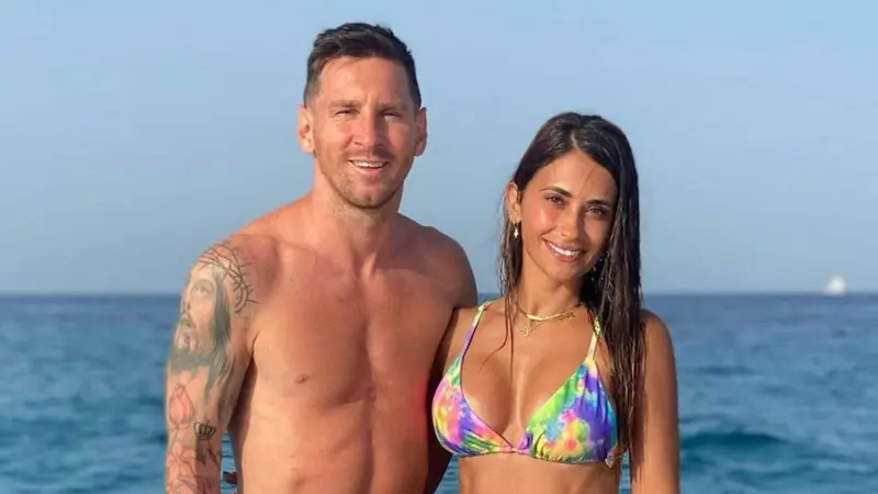 Lionel Messi Antonela Roccuzzo 