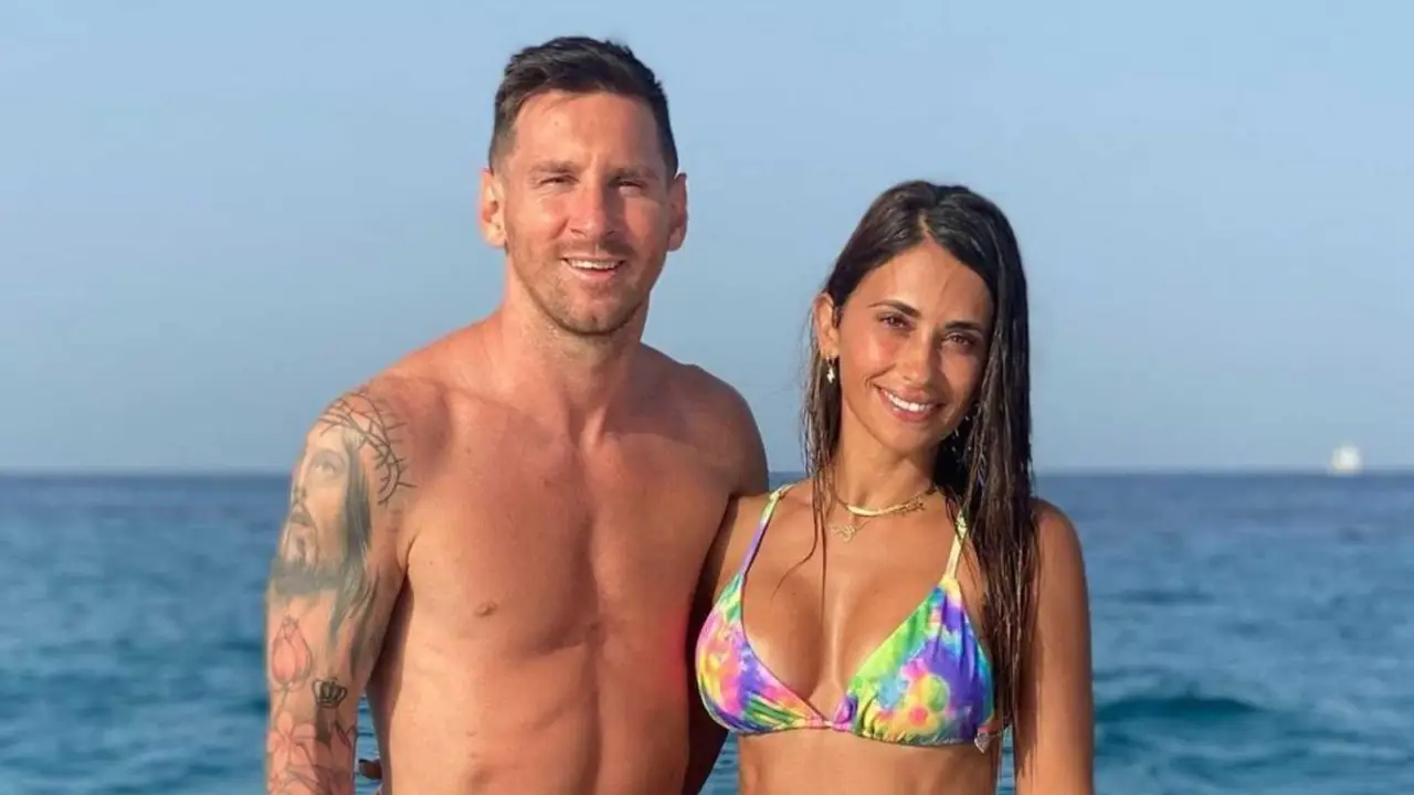 Lionel Messi Antonela Roccuzzo 