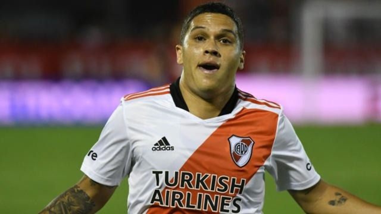 River Plate, Juanfer Quintero, Martín Demichelis. 