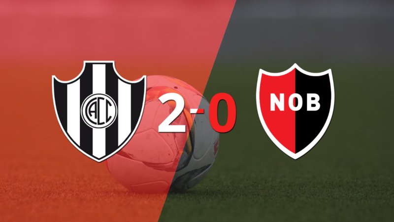 Derrota de Newell`s por 2-0 en su visita a Central Córdoba (SE)