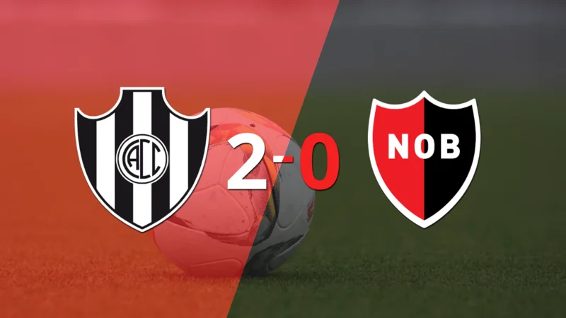 Derrota de Newell`s por 2-0 en su visita a Central Córdoba (SE)