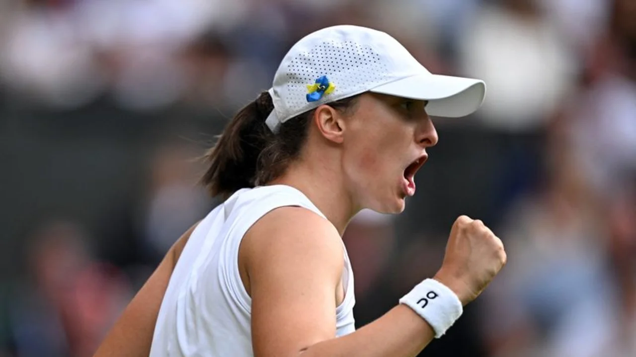 Swiatek avanza a cuartos de final en Wimbledon y enfrentará a Svitolina