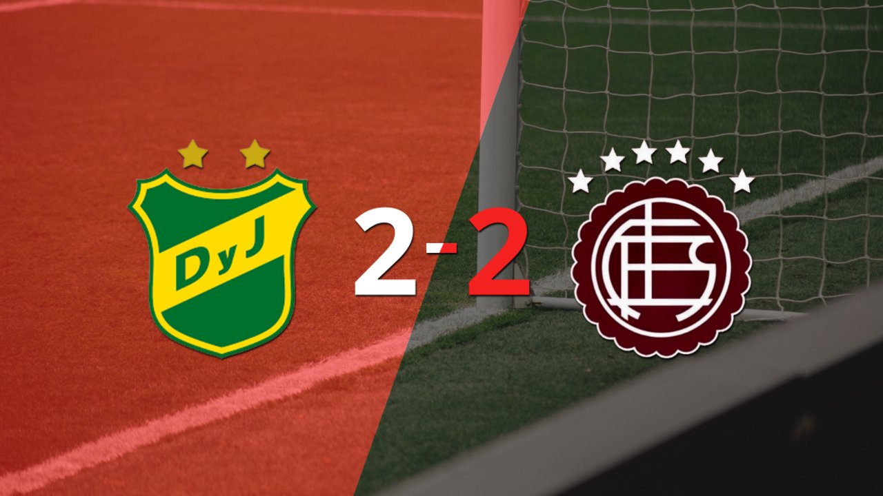 Vibrante 2-2 entre Defensa y Justicia y Lanús