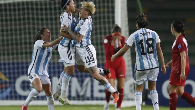 Selección argentina femenina vs Perú