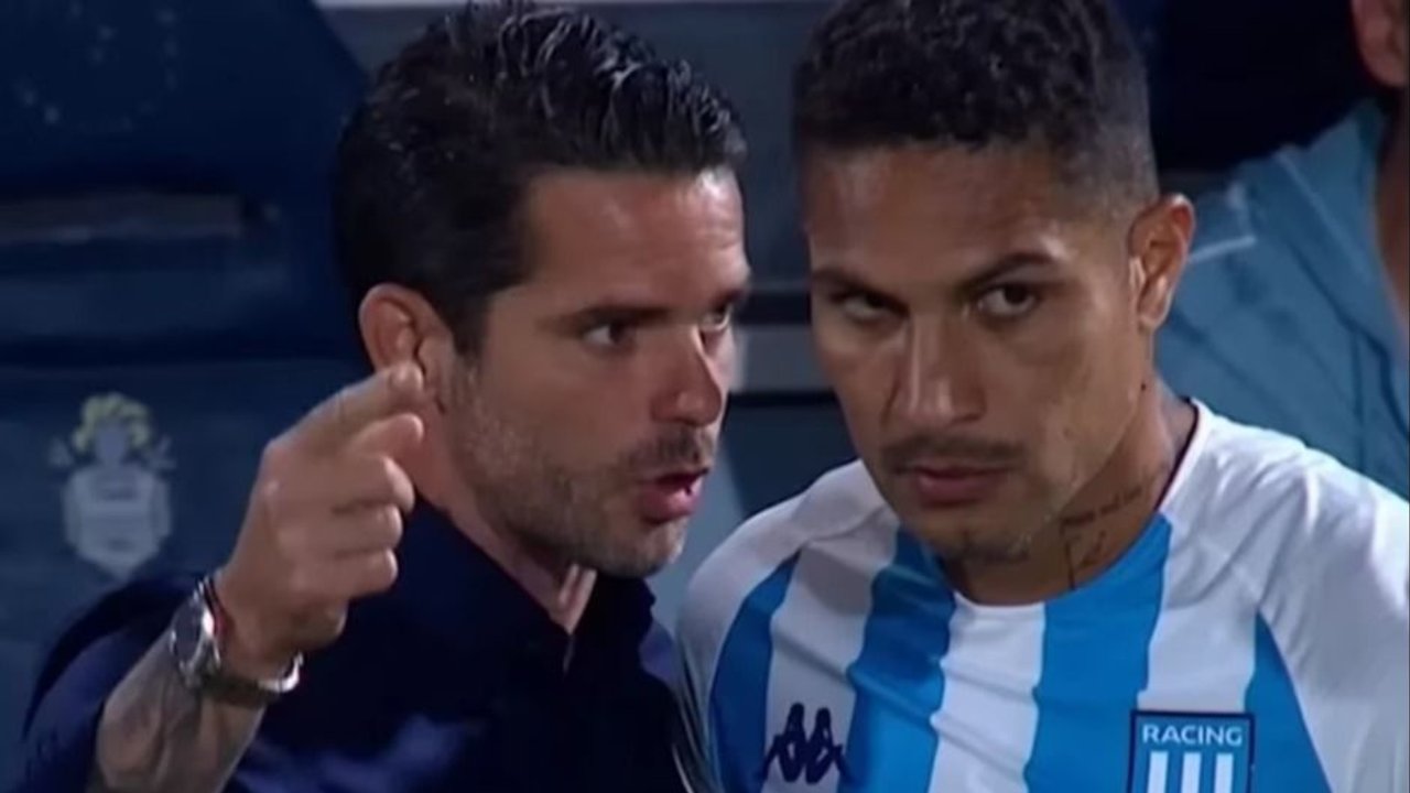 Paolo Guerrero, Fernando Gago, Racing, fútbol argentino, ESPN, televisión, deportes